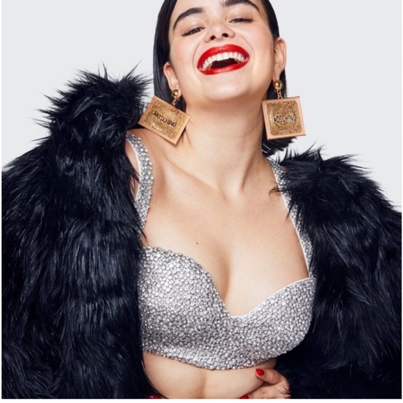 Moschino x H&M Rhinestones Covered Bustier Top - Picture 12 of 13